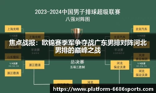 焦点战报：欧锦赛季军争夺战广东男排对阵河北男排的巅峰之战